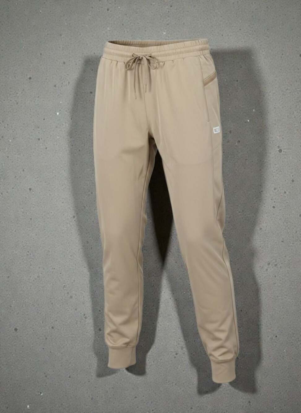 Grip6 Men's Performance Jogger Pants Size M Tan
